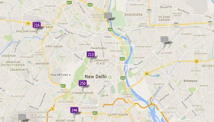 Rise in pollution, fall in health: Monday&#039;s Real-time Air Quality Index Visual Map in Delhi