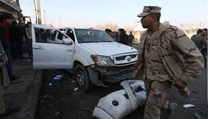 Suicide car bomb attack near Afghanistan's Kabul airport; 1 dead, 4 injured