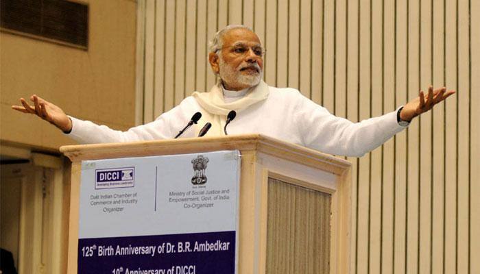 Our government is 'aap ki sarkar': PM Narendra Modi to Dalit entrepreneurs