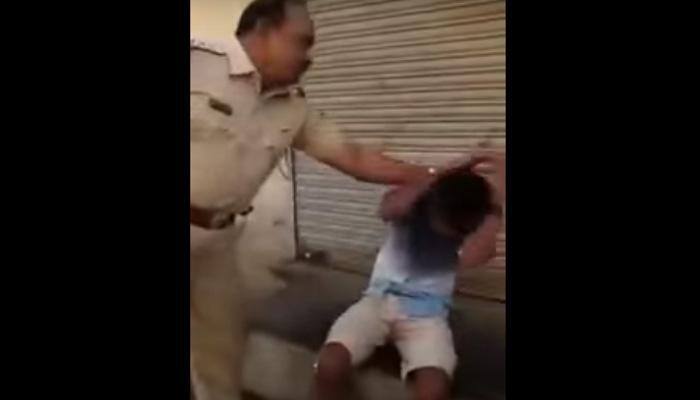 Mumbai Police inspector caught on camera thrashing youth – Watch video