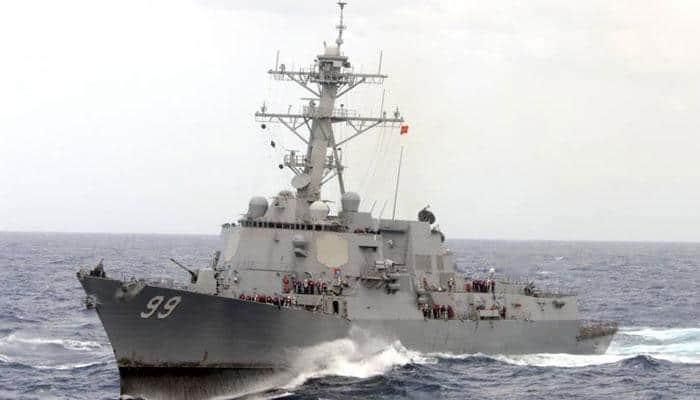 US accuses Iran of conducting missile test near warships