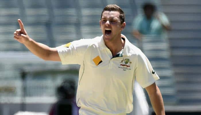 VIDEO: Josh Hazlewood&#039;s bowls fastest delivery in Test match history at 164 kph