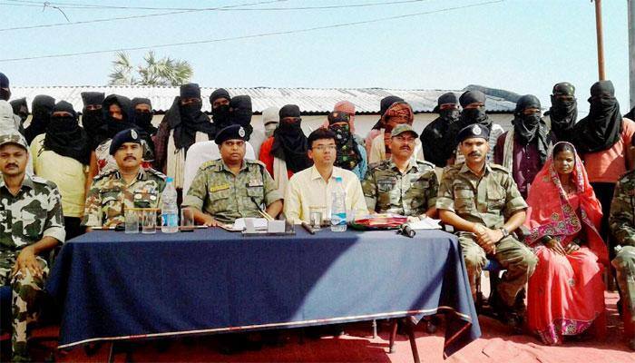 Shocking: Cops stage 'fake Maoists surrender' for publicity?