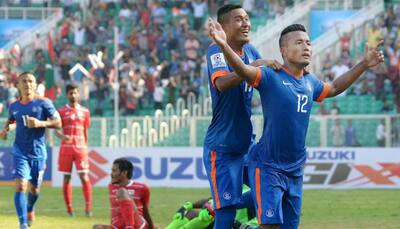 Brilliant Sunil Chhetri, Jeje Lalpekhlua goals help India beat Maldives 3-2; enter SAFF Cup final