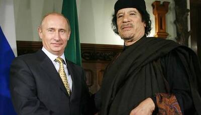 Muammar Gaddafi tried to marry son to Vladimir Putin's daughter