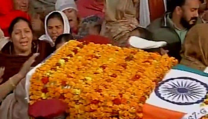 VIDEO: Family bursts into tears after seeing mortal remains of martyred Garud Commando Gursewak Singh