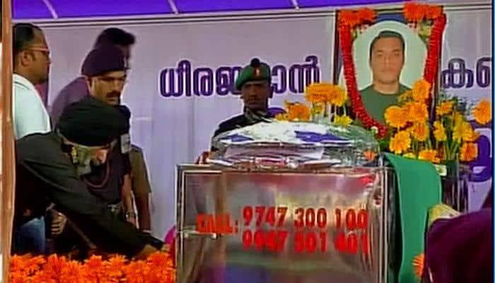 PHOTOS: Nation bids tearful adieu to brave Lt Col Niranjan of NSG, who martryed in Pathankot