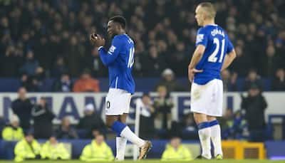 2nd semi-final, 1st leg: Romelu Lukaku gives Everton 1-0 advantage over Man City in League Cup