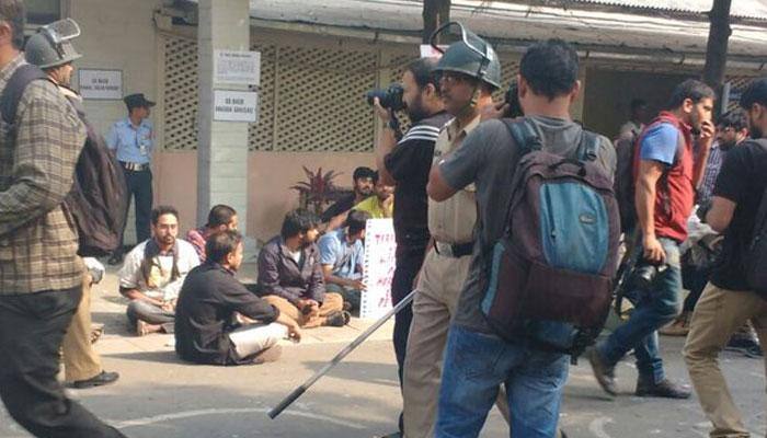 Students protest, violence, detention on Gajendra Chauhan's first day at FTII 