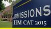 CAT 2015 result for IIMs out via SMS