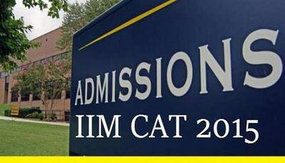 CAT 2015 result for IIMs out via SMS