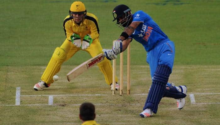 IND vs AUS 2016: Shikhar Dhawan, Virat Kohli star as India win first warm-up game