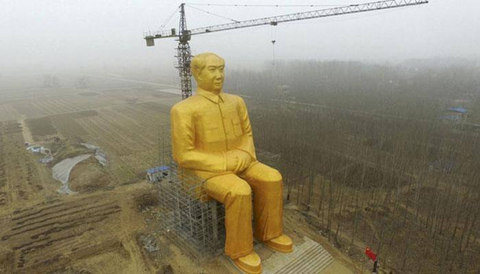 Here's why China destroyed Mao's giant gold-painted statue worth 4.6 lakh dollars