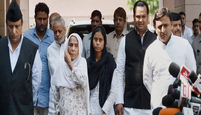 Dadri victim Akhlaq&#039;s kin get four flats in Greater Noida