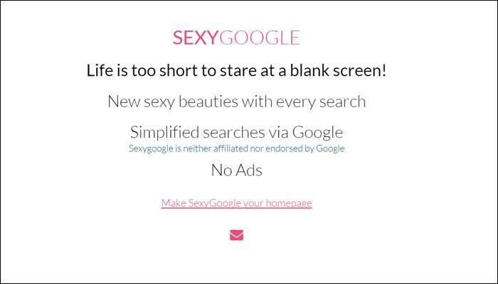 Explore Internet in a new way through Sexy Google!