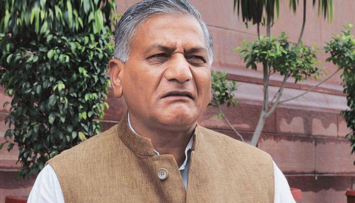 Manish Tewari is 'jobless' these days, should read my book: VK Singh on troops movement