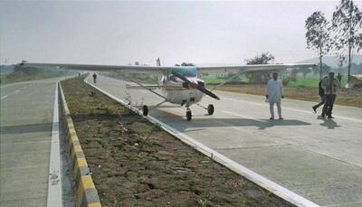 Don't get shocked if you find an aircraft hovering over you on national highway!