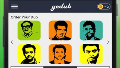 YeDub app launched to give user voice of stars