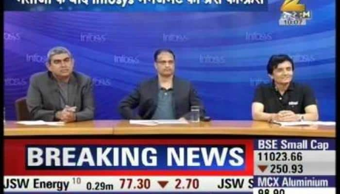 Infosys press conference post Q3 results 