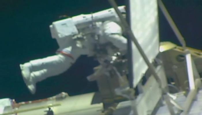 Tim Peake's spacewalk terminated after water leak