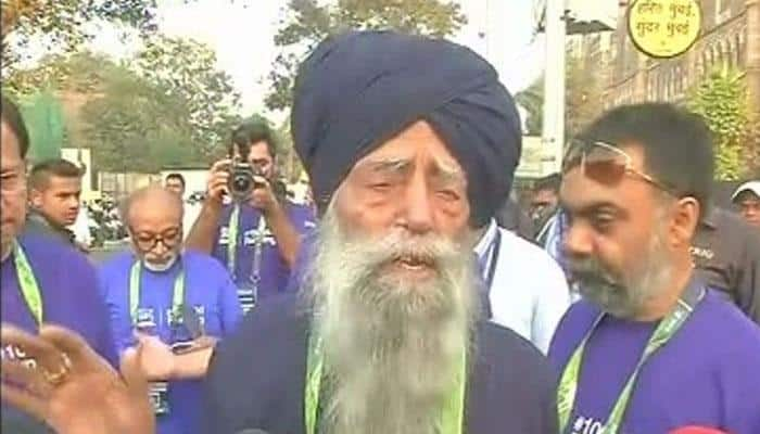  Mumbai Marathon: Meet 104-year-old participant Fauja Singh aka &#039;Turbaned Tornado&#039;