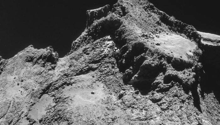 Water ice found on surface of comet 67P