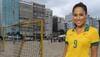 Mel McLaughlin refers to Mark Waugh as Damien Fleming, offers a drink apologetically
