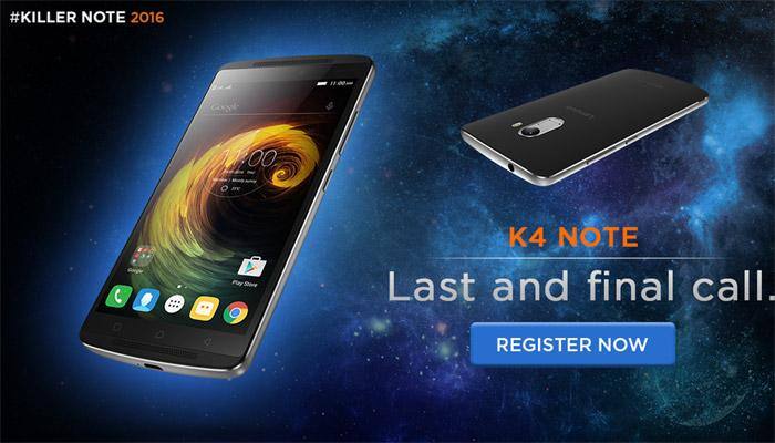 Lenovo K4 Note first flash sale to begin today; available at Rs 11,999