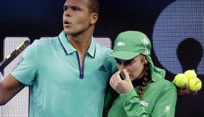 VIDEO: When Jo-Wilfried Tsonga stopped play to help injured ball girl in Australian Open