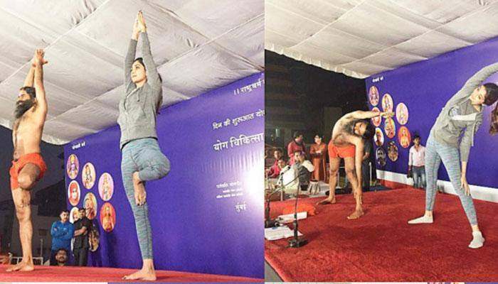 Yoga brings Baba Ramdev, Shilpa Shetty together on stage—See pics!