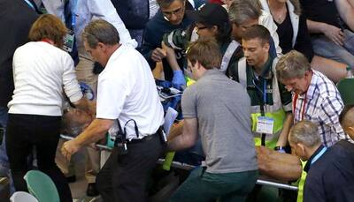 Australian Open: Coach`s medical drama rocks Ivanovic, Murray; Muguruza crashes out