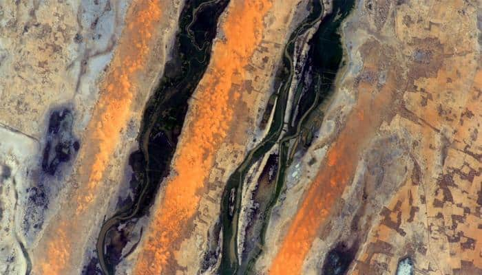 See pic: Scott Kelly&#039;s beautiful #EarthArt series!