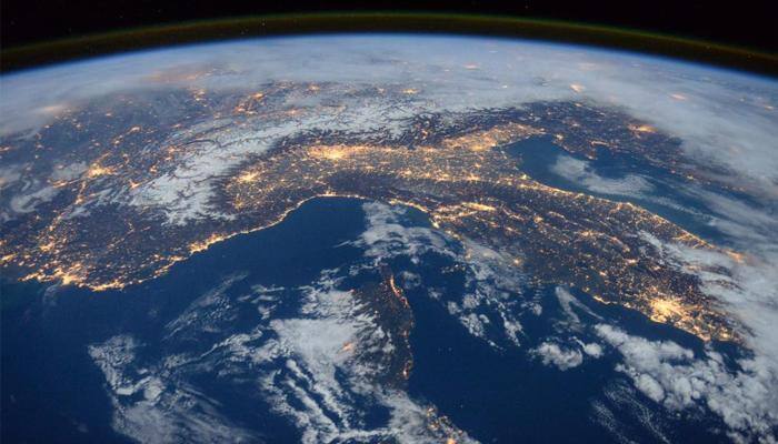 Check out: NASA's image of the day- Space Station Flyover of the Mediterranean