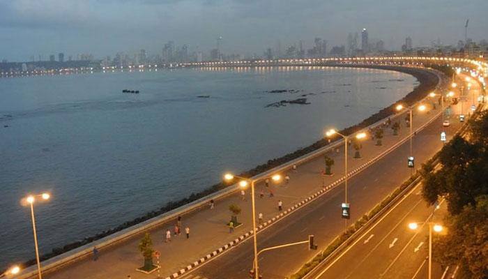 Mumbai's iconic Marine Drive gets its 'yellow glow' back