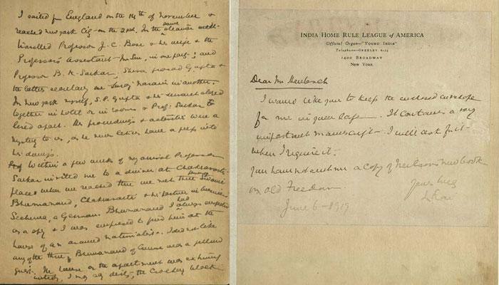 Have you seen these handwritten papers by 'Punjab Kesari' Lala Lajpat Rai? PM Modi tweeted them