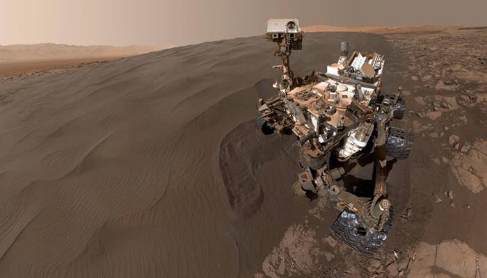 See pic: Sandy selfie from NASA's Curiosity Mars rover!