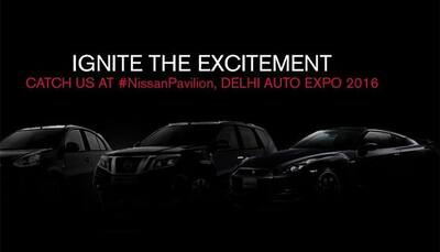 Nissan ready to ignite excitement at Delhi Auto Expo 2016
