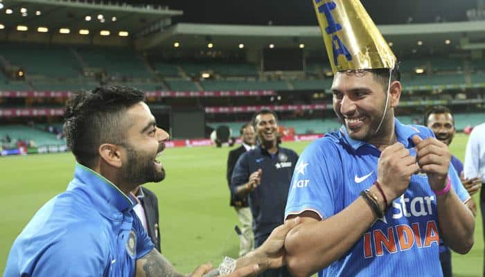 Skipper MS Dhoni ready to give Yuvraj Singh more time to &#039;express himself&#039;