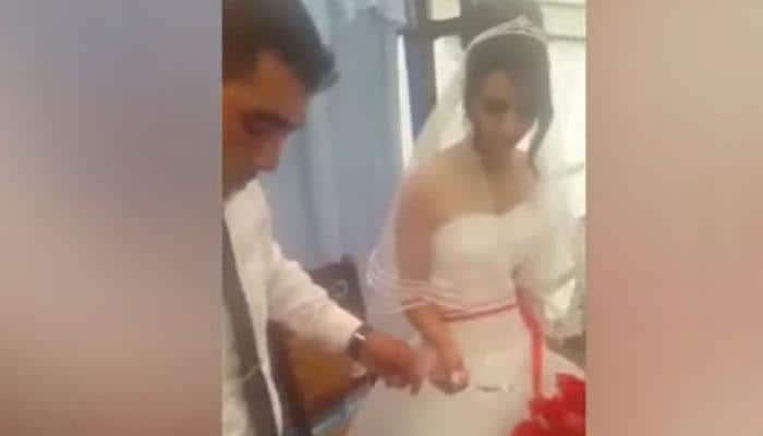 When a groom got angry with bride on wedding day – Watch
