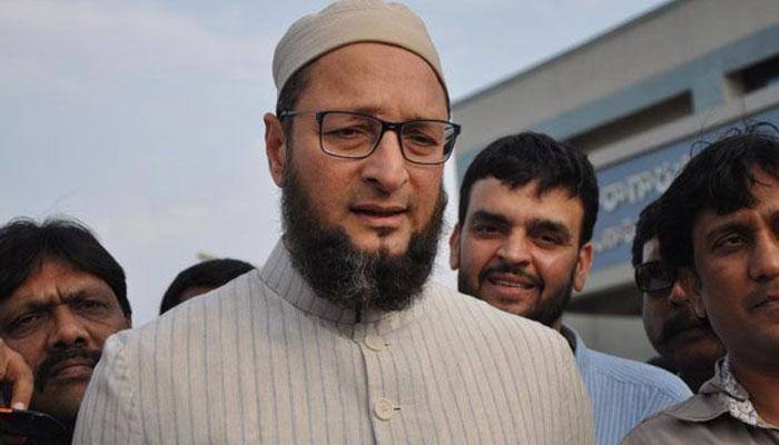Watch: Asaduddin Owaisi's AIMIM activists attack Congress leaders
