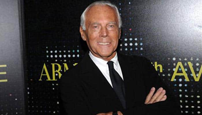 I would love to watch my first fashion show: Giorgio Armani