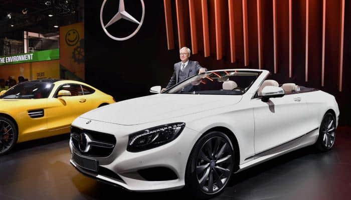 Mercedes unveils GLC, S-Class Cabriolet at Auto Expo 2016