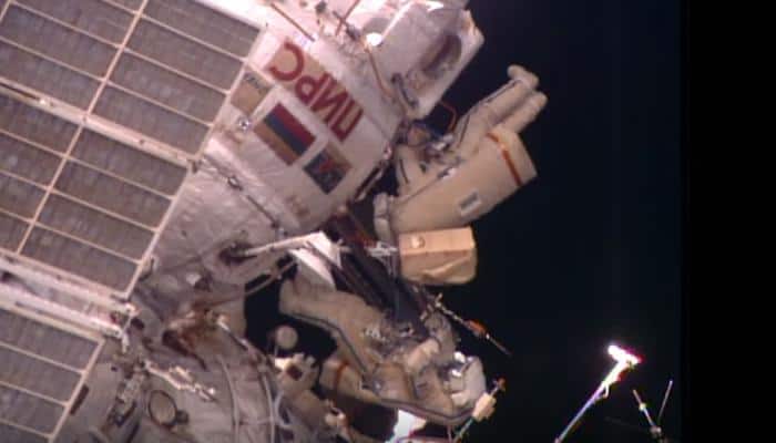 Missed Russian cosmonauts&#039; spacewalk? Here&#039;s video for you to watch
