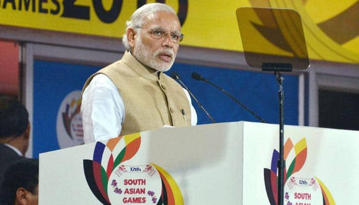 PM Narendra Modi declares 12th South Asian Games open in colourful ceremony