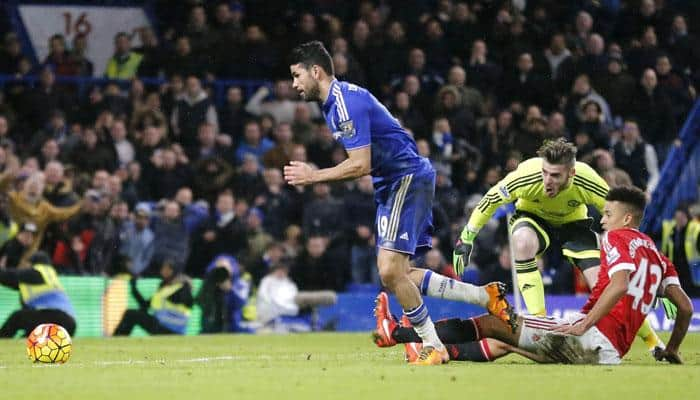 Diego Costa&#039;s stoppage-time equaliser helps Chelsea draw Manchester United at home