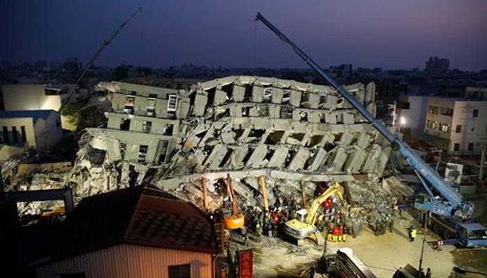 Woman among two survivors rescued alive from rubble of Taiwan quake