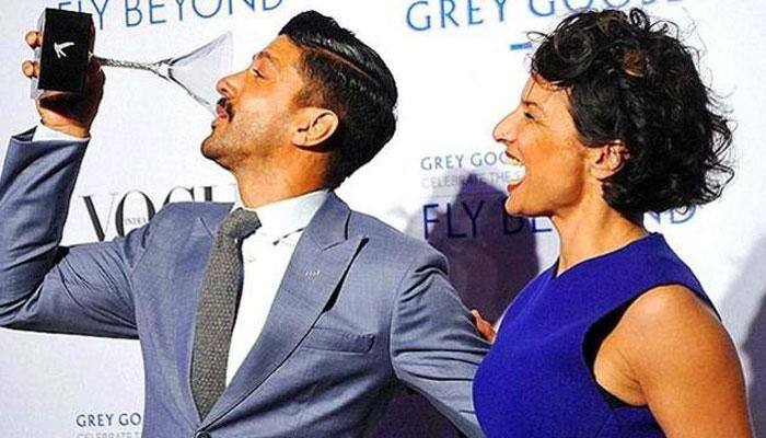 Farhan Akhtar still prefers Adhuna's salon for styling?