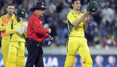 VIDEO: Mitchell Marsh's controversial dismissal in 3rd ODI against New Zealand