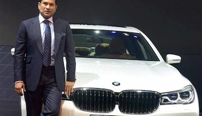 Watch! at Auto Expo 2016: Sachin Tendulkar encounters the Future of Luxury 