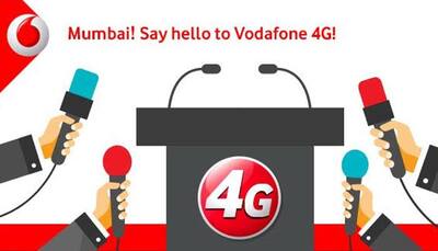 Vodafone to launch 4G services in Mumbai today